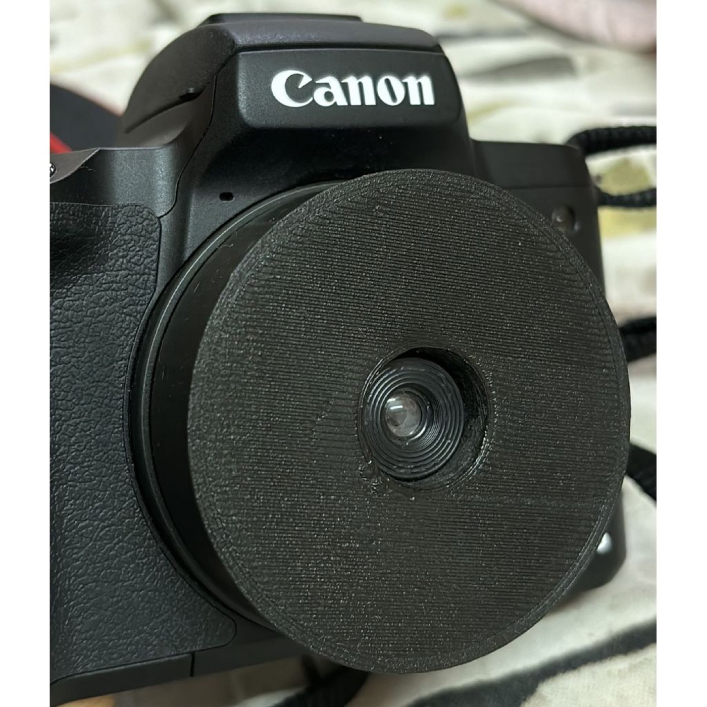 Canon EF-M Mount için Koruma/Deneme Lensi görsel 2