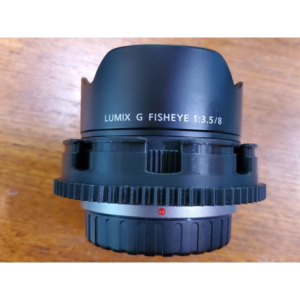 Panasonic Lumix G 8mm Fisheye Lens için Odak Dişlisi (Su Altı Kasaları)