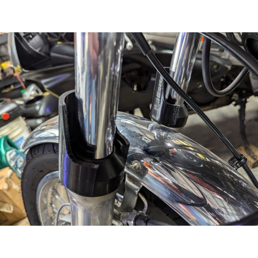 Honda Klasik Motosiklet Çatal Toz Manşeti Koruyucusu görsel 3