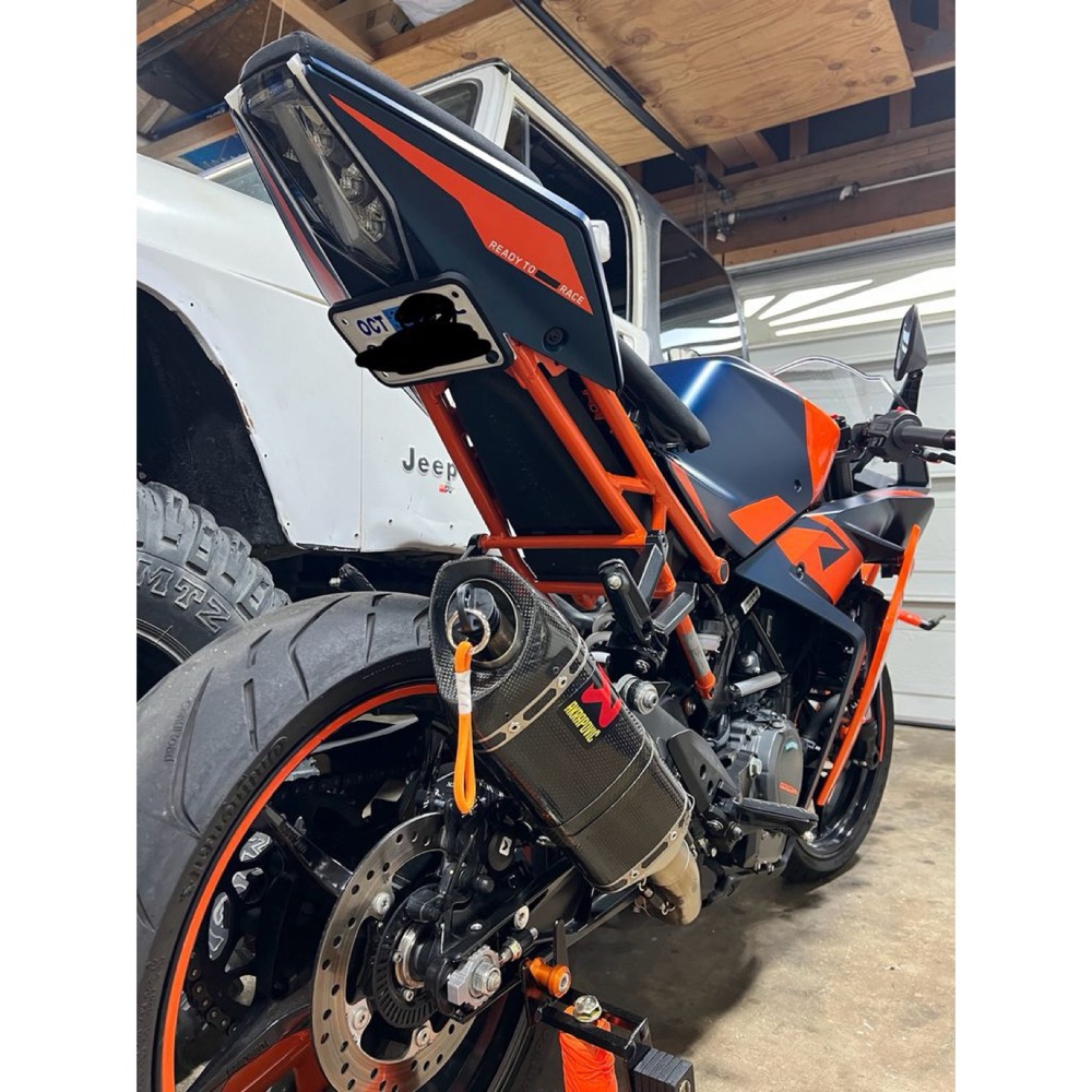 KTM RC390 Plaka Gizleme Parçası görsel 3