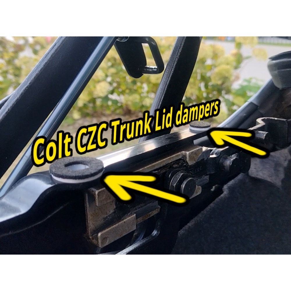 Mitsubishi Colt CZC Bagaj Kapağı Takozu