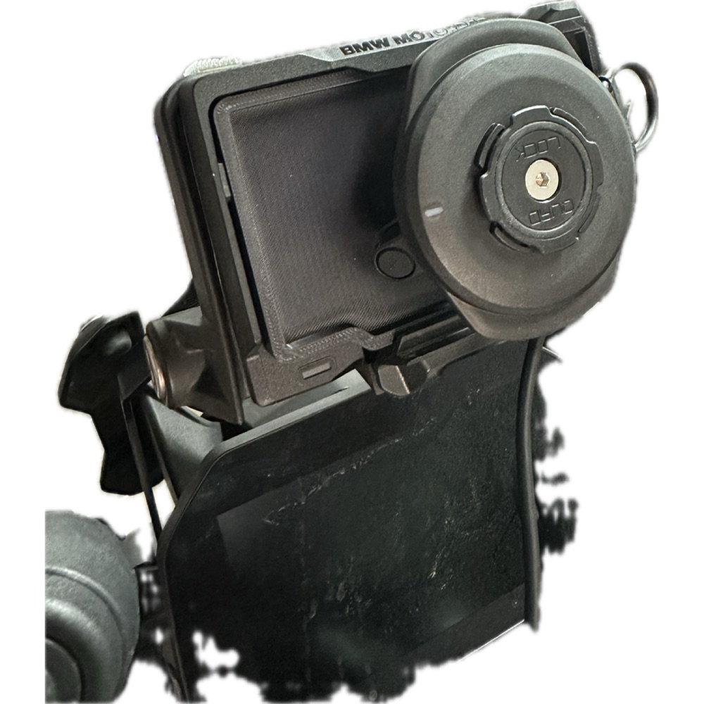 Quadlock Adaptörü - Connected Ride Kızağı (BMW Uyumlu) görsel 2