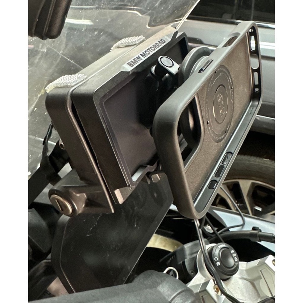 Quadlock Adaptörü - Connected Ride Kızağı (BMW Uyumlu) görsel 3