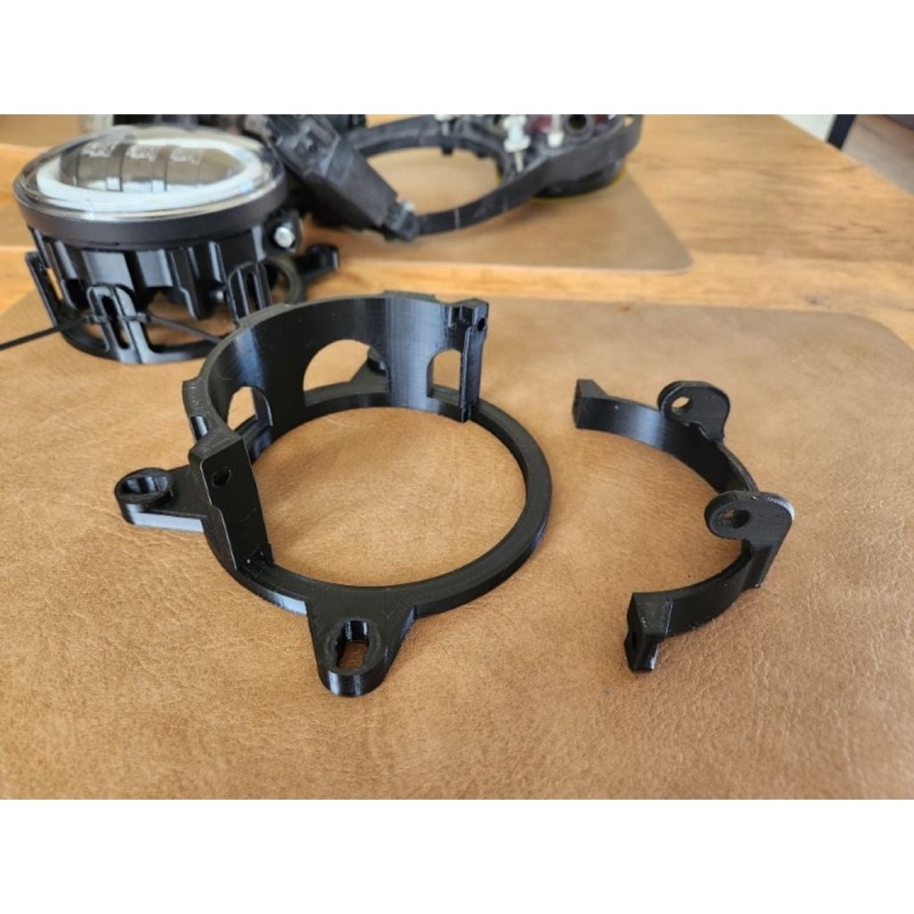 LED Far Montaj Braketi (BMW R1150R Rockster Uyumlu) görsel 5