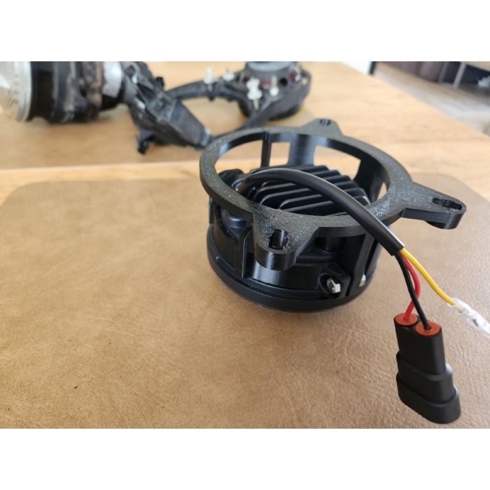 LED Far Montaj Braketi (BMW R1150R Rockster Uyumlu) görsel 6