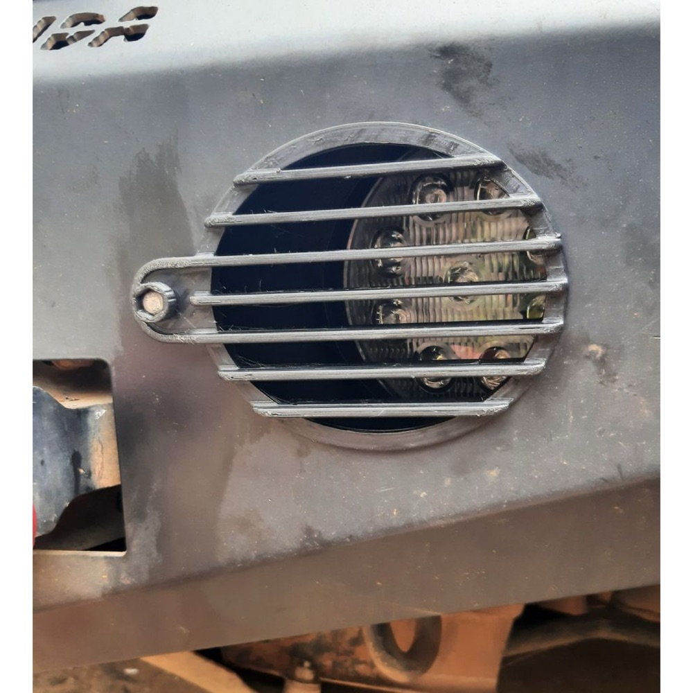 Mitsubishi Pajero TR4 Sis Farı Koruma Izgarası