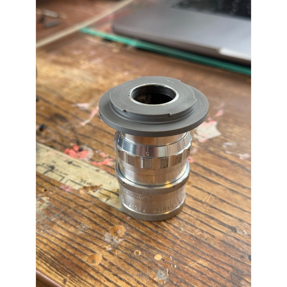 C-Mount (Vidalı) Lens - Fujifilm X-Mount Adaptörü görsel 2