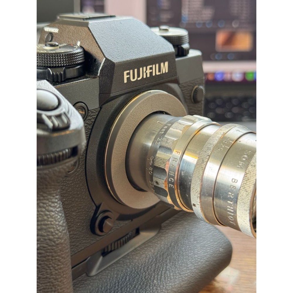 C-Mount (Vidalı) Lens - Fujifilm X-Mount Adaptörü görsel 3