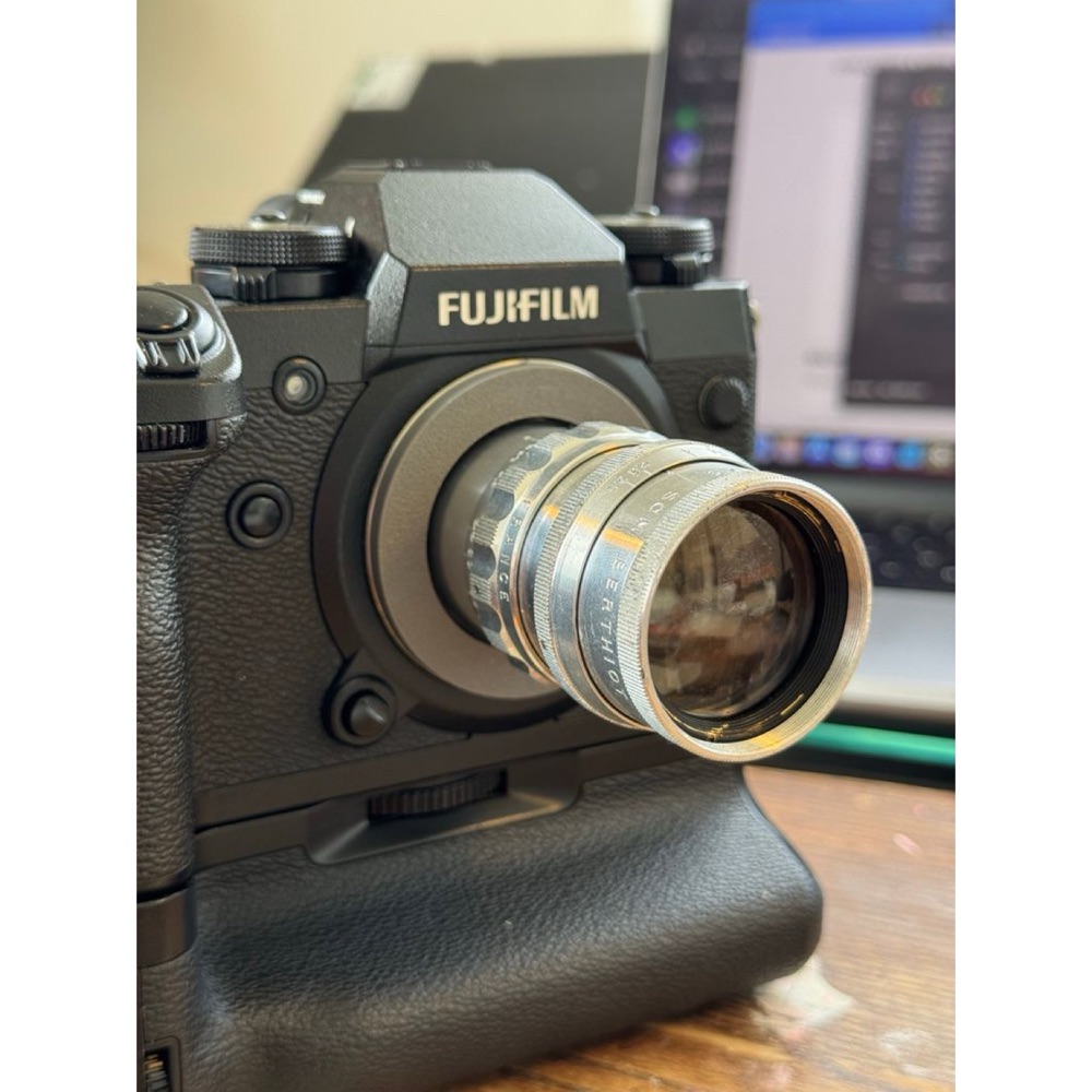 C-Mount (Vidalı) Lens - Fujifilm X-Mount Adaptörü görsel 4