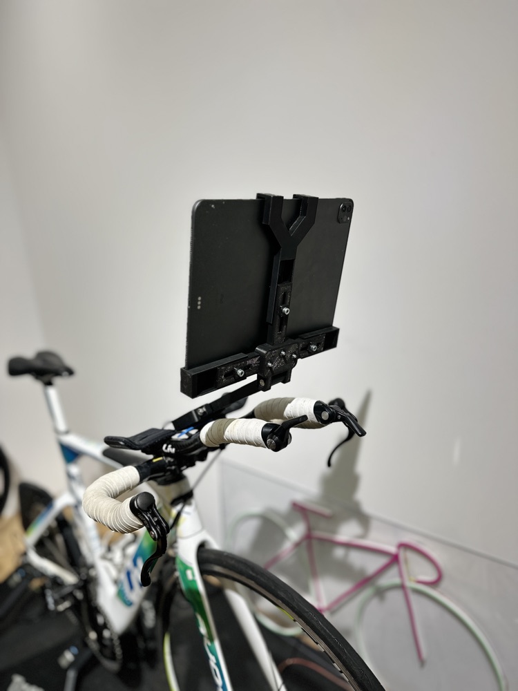 Bisiklet Tablet Tutucusu (Döner Kilit Tipi) görsel 2