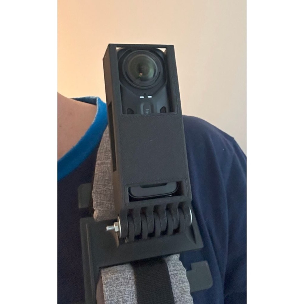 Insta360 X4 Sırt Çantası Askısı Tutucusu görsel 2