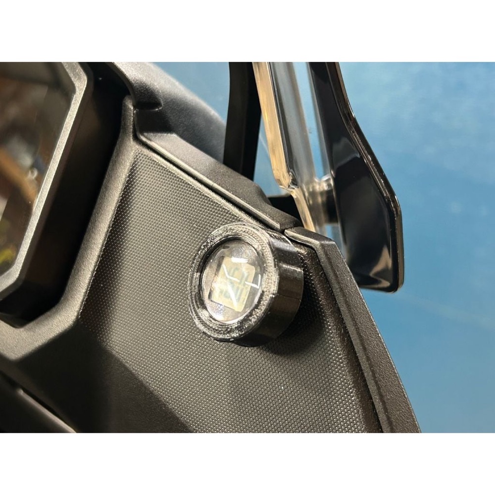 Honda Transalp 750 Su Geçirmez Termometre Montaj Yuvası görsel 2