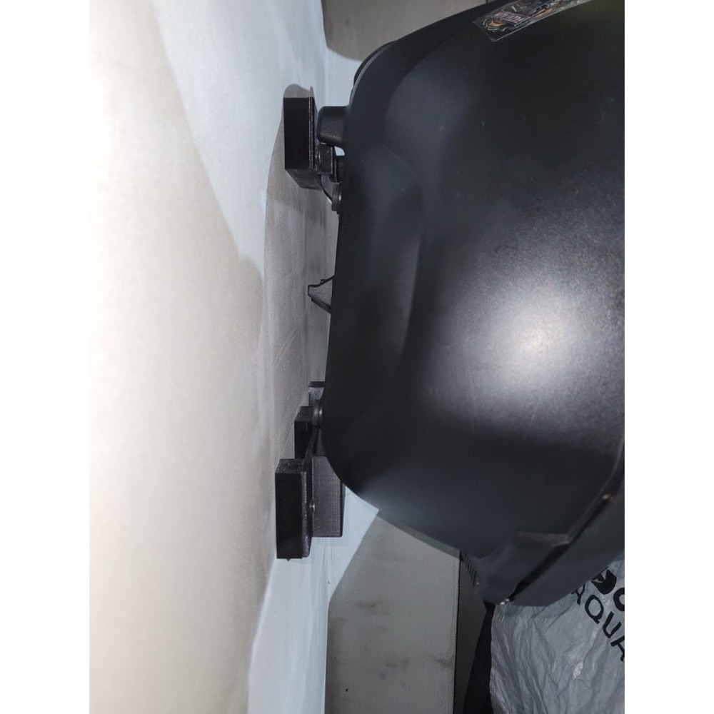 Yamaha Orijinal Arka Kasa (Top Case) Duvar Askı Seti görsel 4