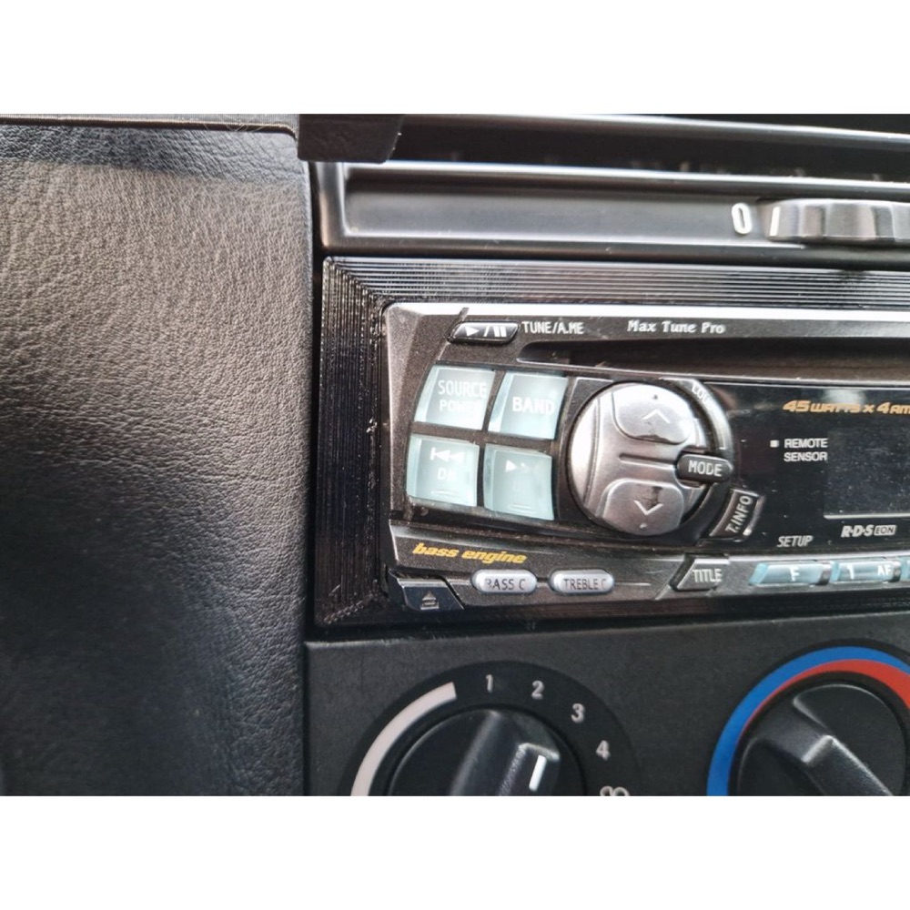 1-DIN Teyp Çerçevesi (BMW E36 Uyumlu) görsel 2