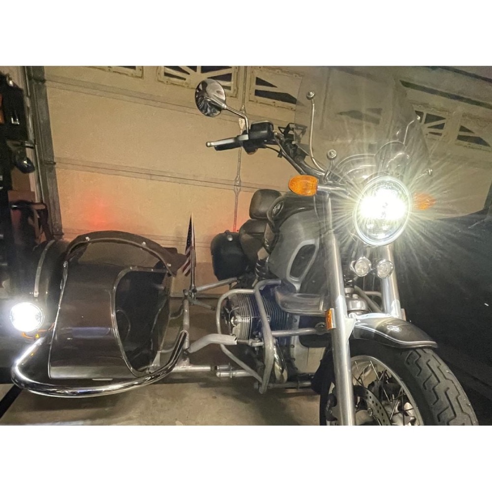 Far Ayırıcı Halka (BMW R1200C Uyumlu, 7" LED Far İçin) görsel 2