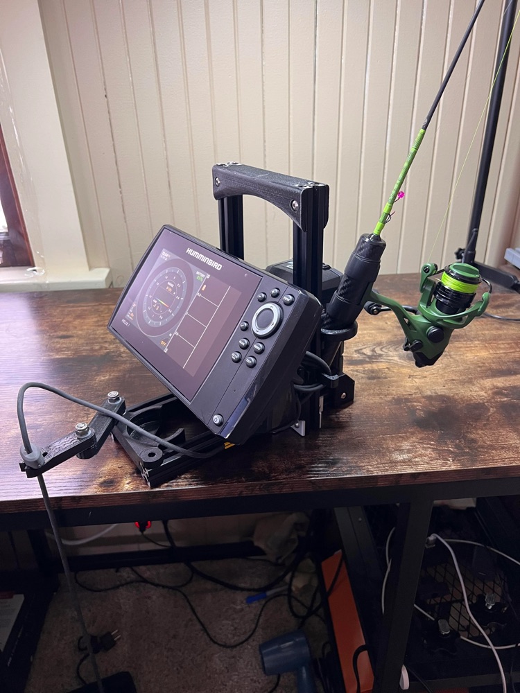 Humminbird Helix 7 Balık Bulucu İçin Taşınabilir Şasi (M18 Akülü)