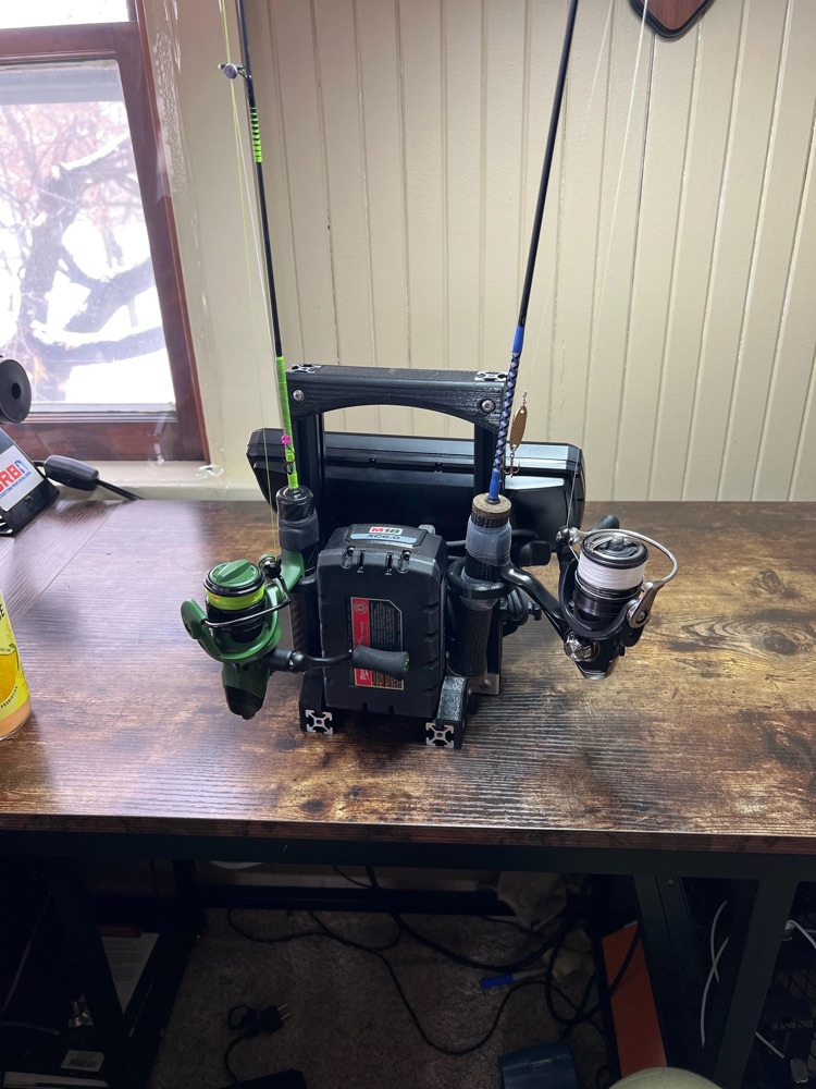 Humminbird Helix 7 Balık Bulucu İçin Taşınabilir Şasi (M18 Akülü) görsel 2