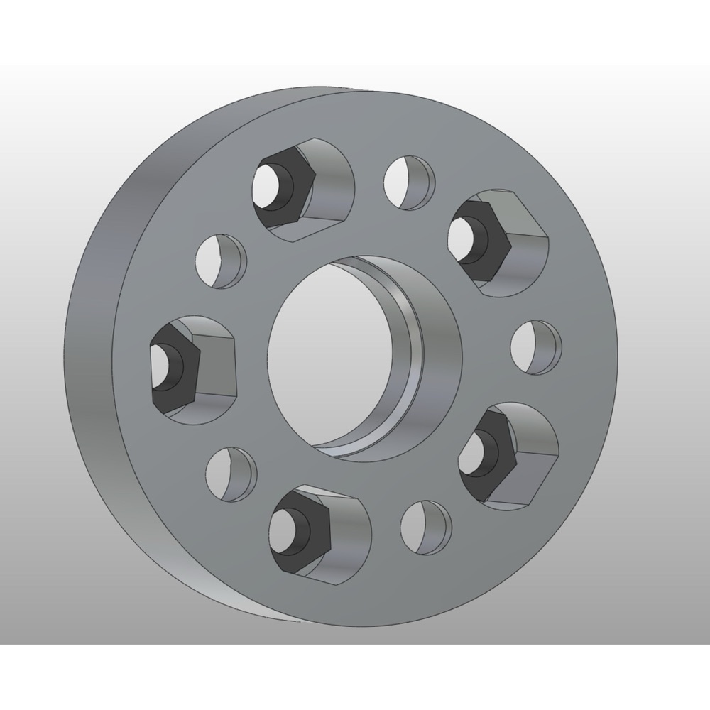 5x100 40 mm Jant Mesafe Halkası (VW) görsel 4