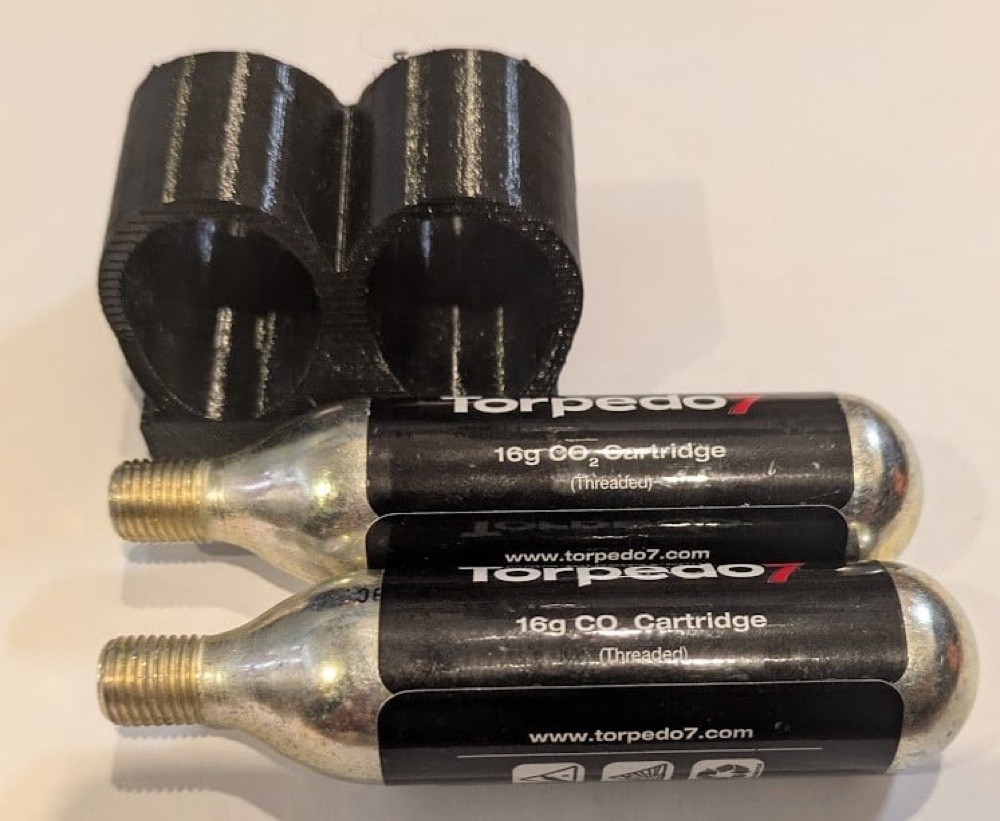 Bisiklet 16g CO2 Kartuşu Tutucusu (MTB/E-Bike) görsel 3