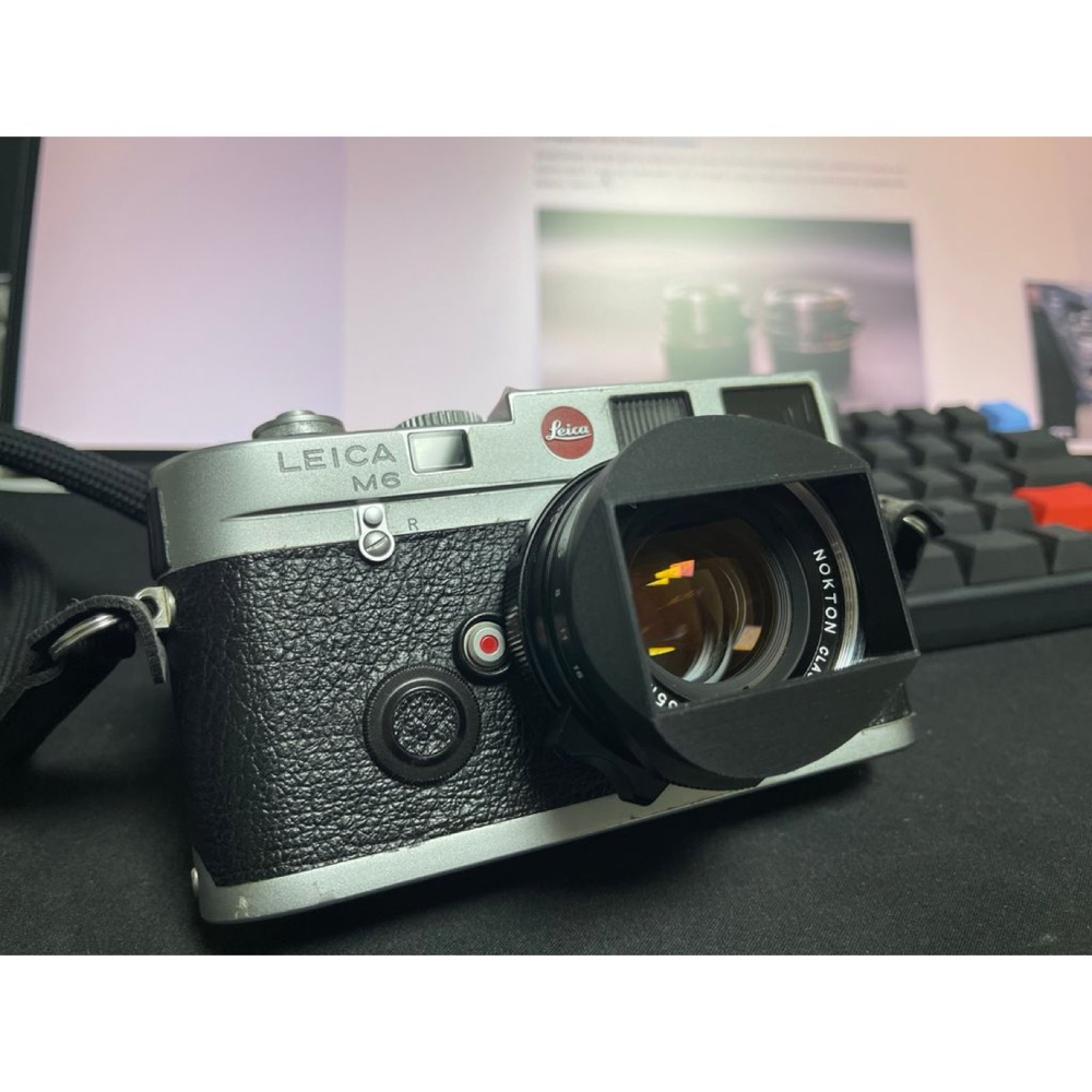 Voigtländer / Zeiss Leica M Bayonet Objektifler İçin Kare Lens Hood (28/35/40/50 mm)