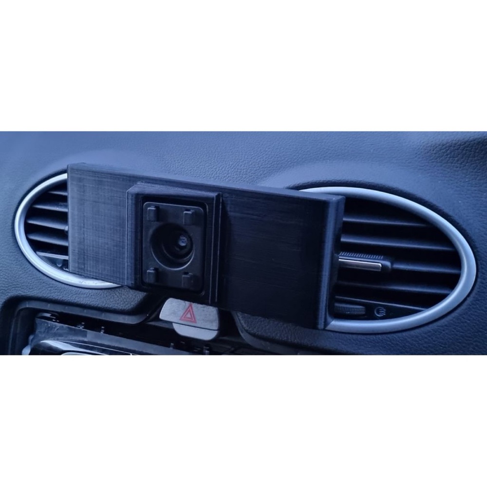 Ford Focus Mk2 Harici Multimedya Ekranı Tutucu (Hafif Sağa Eğik Versiyon) görsel 2