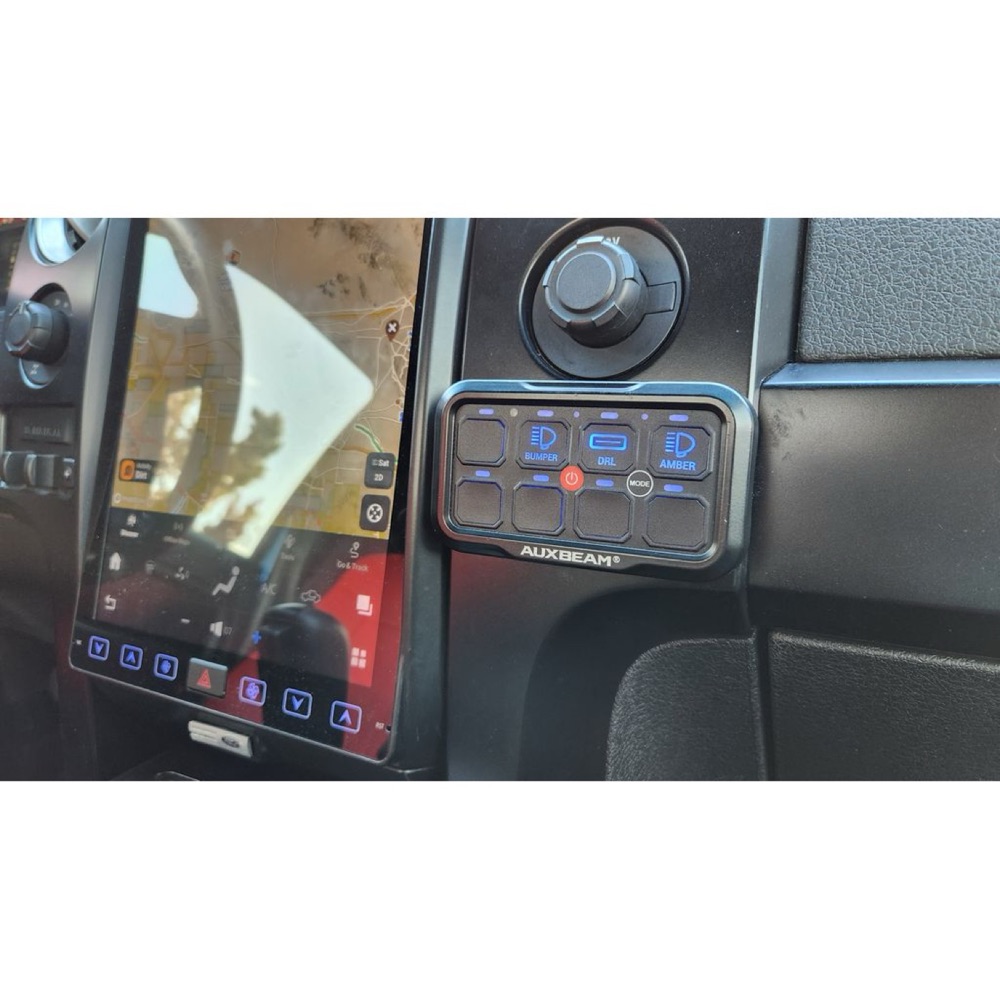 Ford F-150 (2009-2014) Kabin Gözü RGB Anahtar Paneli Eklentisi