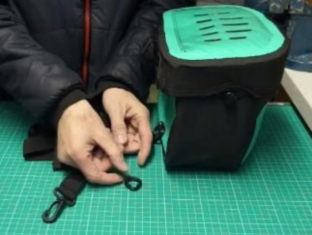 Bisiklet Gidon Çantası Omuz Askısı Adaptör Halkası