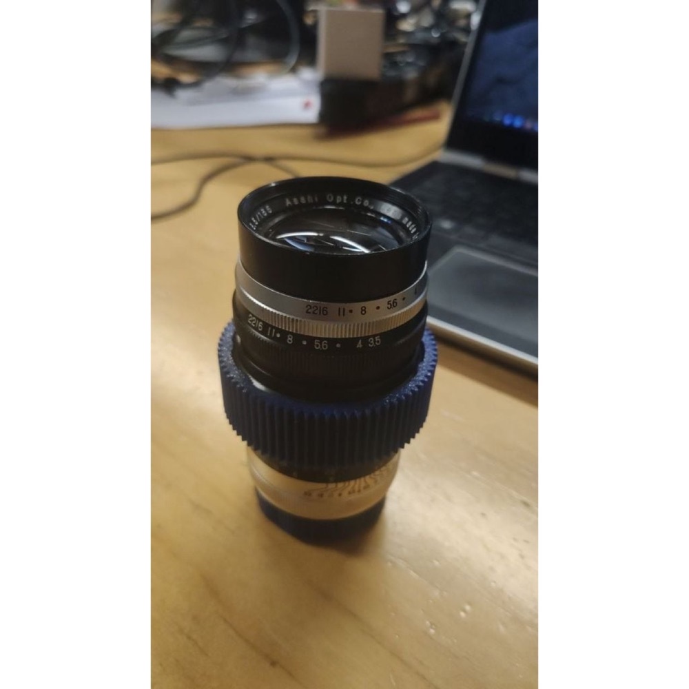 Pentax Takumar 135mm f/3.5 Objektif İçin Follow Focus Dişli Halkası