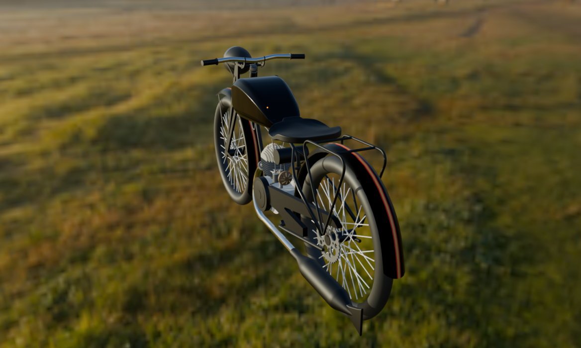 Husqvarna 1949 Model Motosiklet Parçası görsel 4