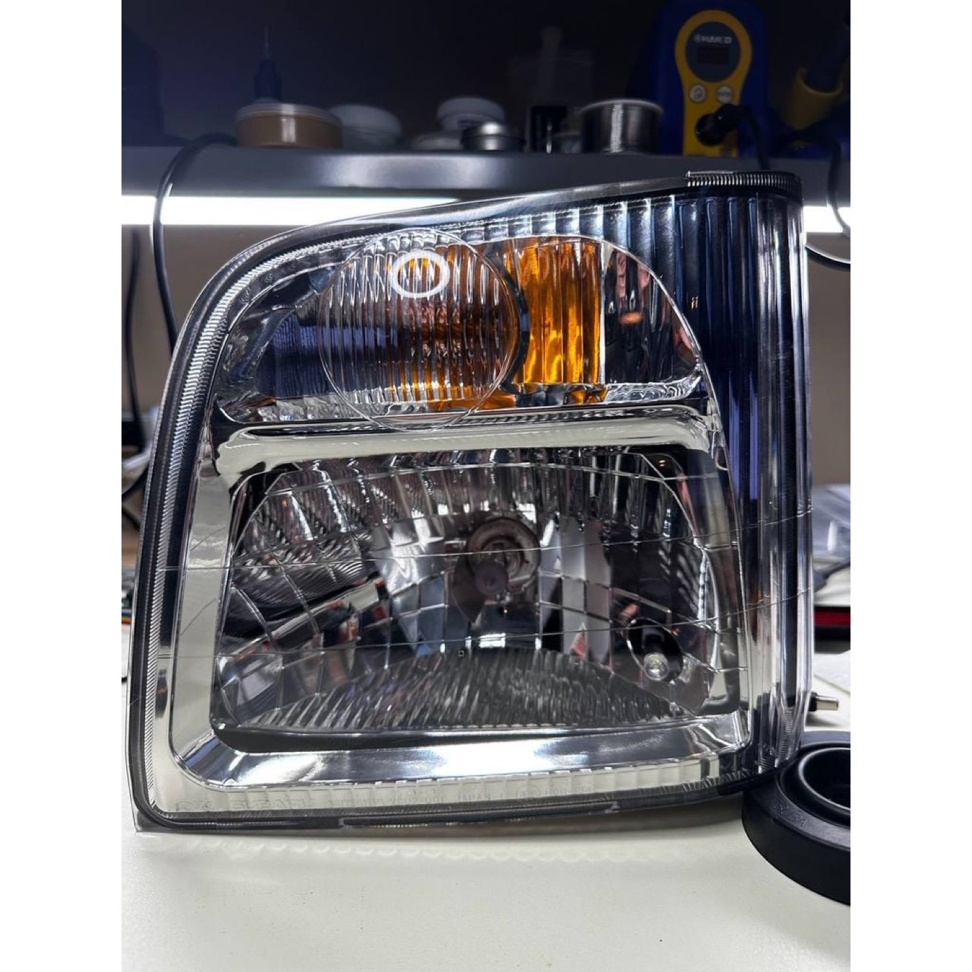 Subaru Sambar Far Sağ-Sol Direksiyon Dönüşüm Şablonu görsel 2