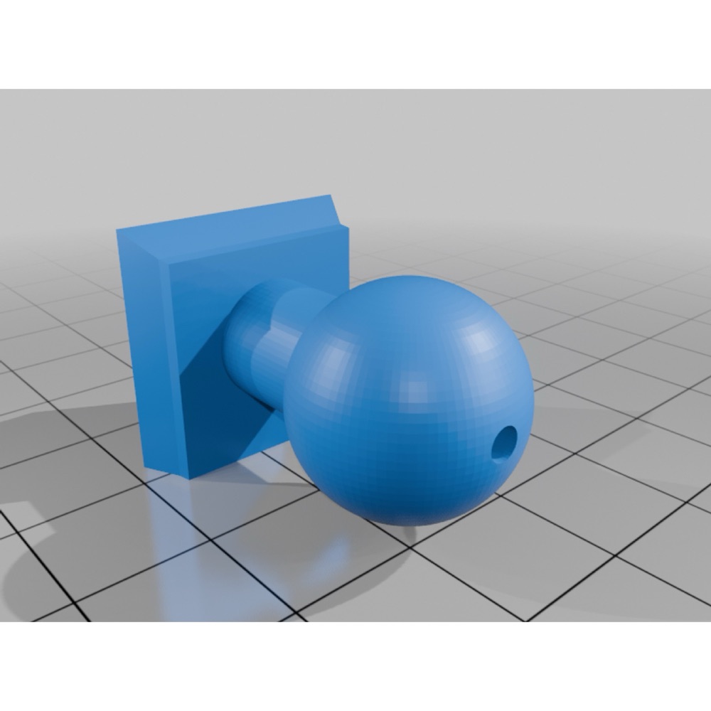 Skoda ball adapter for phone holder
