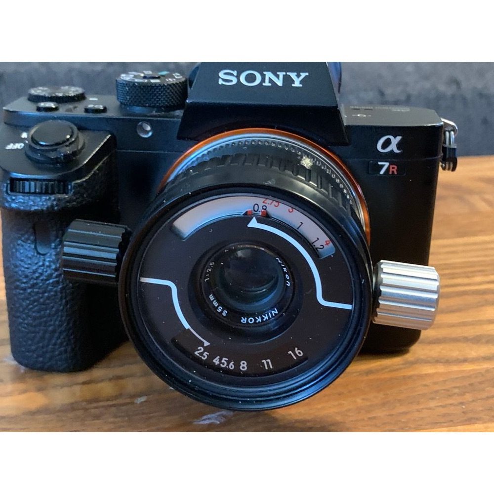 Nikonos Objektifler için Sony E-Mount Adaptör Halkası (Sonsuza Odaklanır) görsel 2