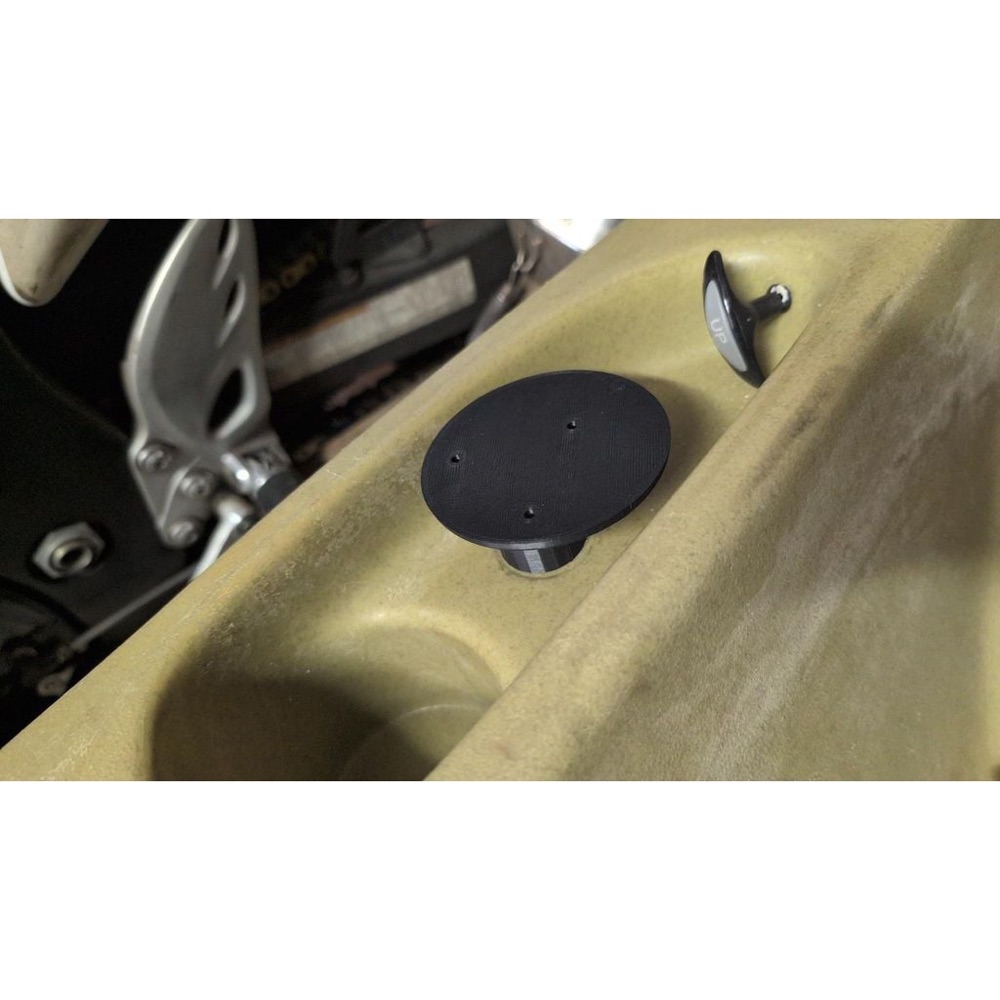 Garmin Striker 4 Plus - Hobie Kablo Delik Montajı