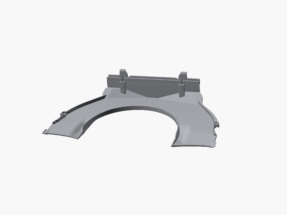 Mercedes W210 Monowiper Trim Parçası (A2108300013) görsel 3
