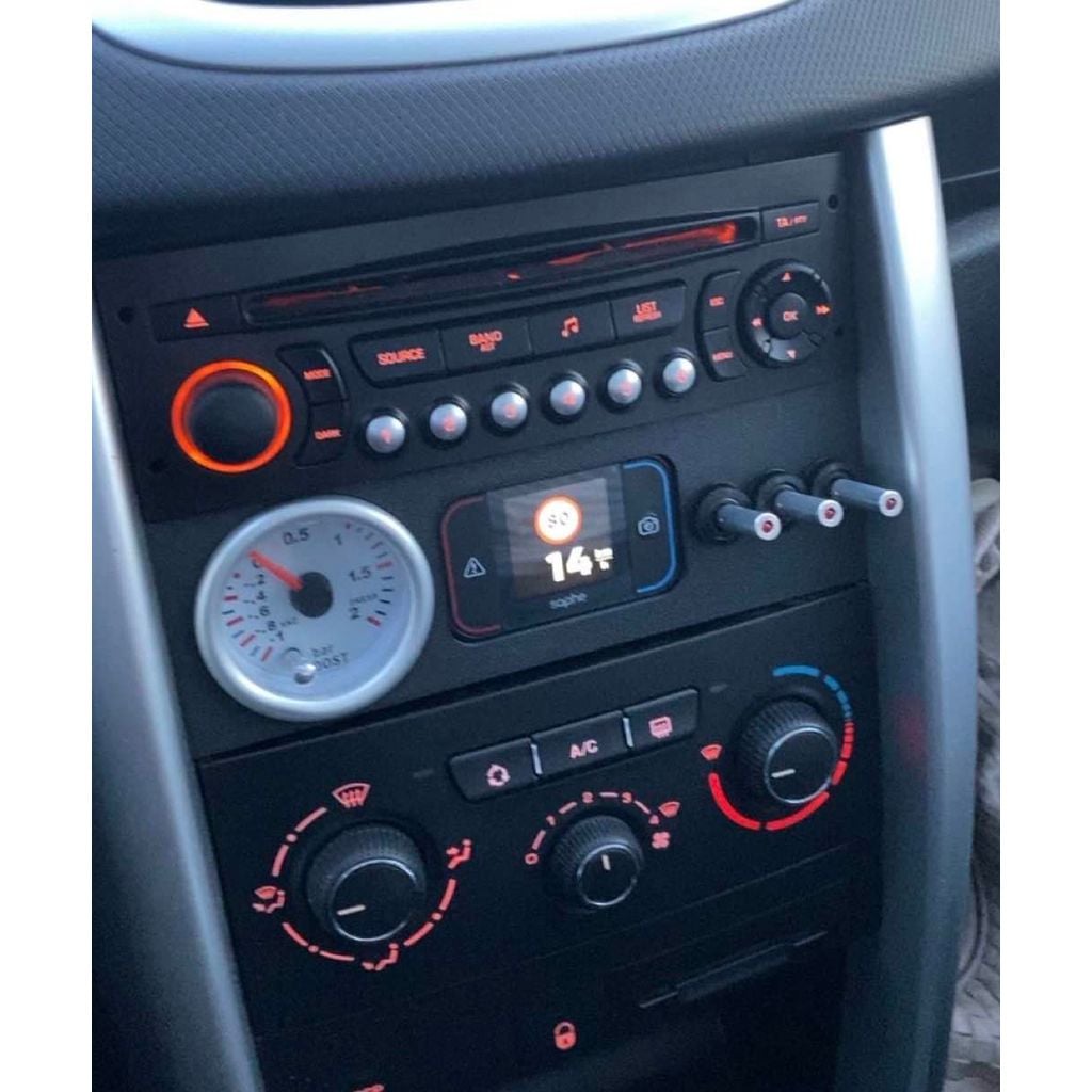 Peugeot 207 Orta Konsol Ek Gösterge Paneli