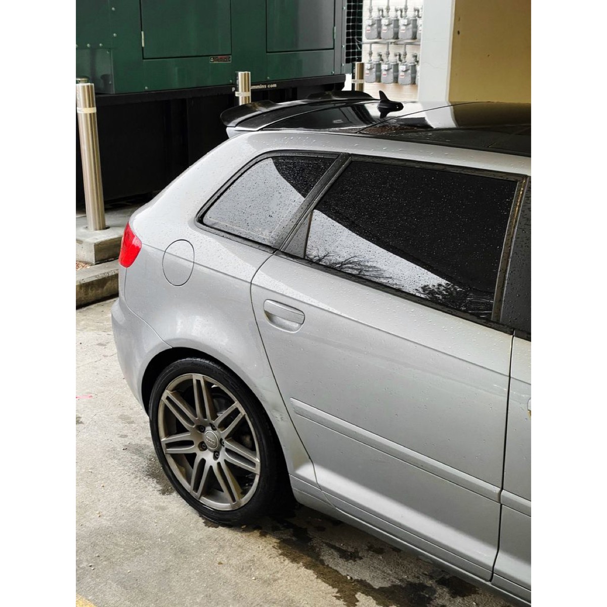 Audi A3 8P Spoiler Uzatma Parçası (MK2) görsel 3