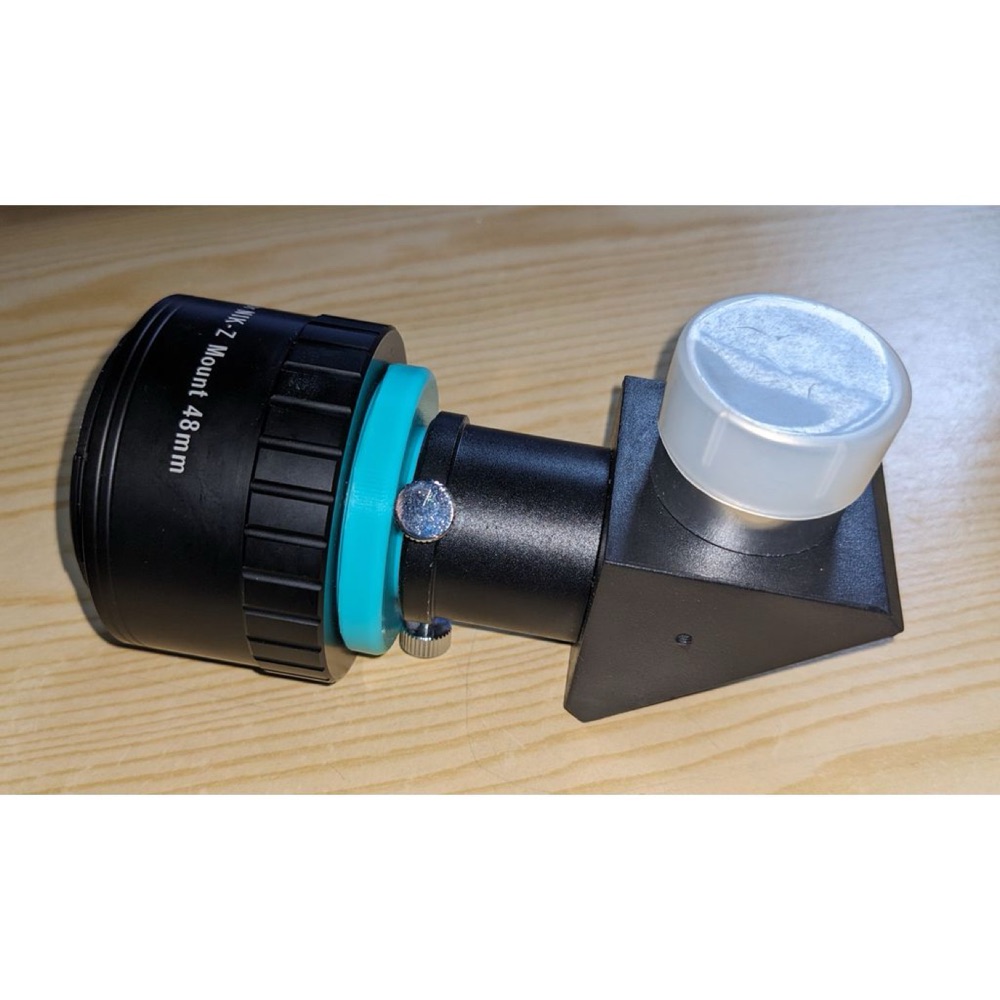 Nikon Z Bağlantılı 48 mm Astronomi Halkası için 31,75 mm (1,25 inç) Oküler Adaptörü görsel 2