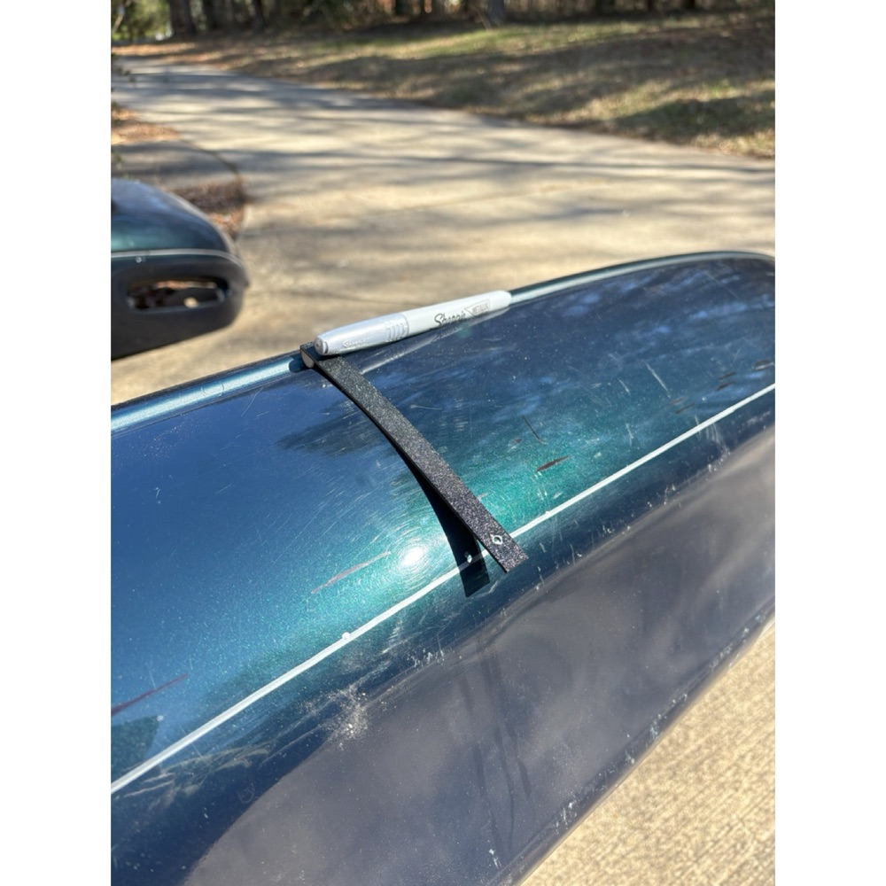 Mazda Miata NA Tampon Kesim Şablonu görsel 2