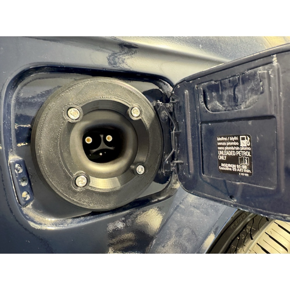 Tesla NACS Şarj Soketi Adaptörü (BMW E30 Elektrikli Dönüşüm Uyumlu)