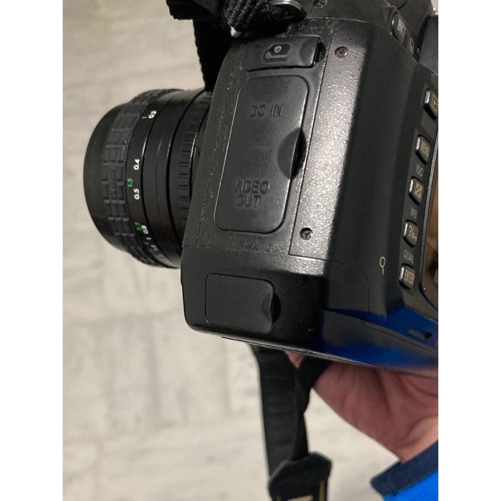 Nikon D70 / D70s için USB Bağlantı Kapağı (Yedek, Parça No 1K467-247) görsel 2