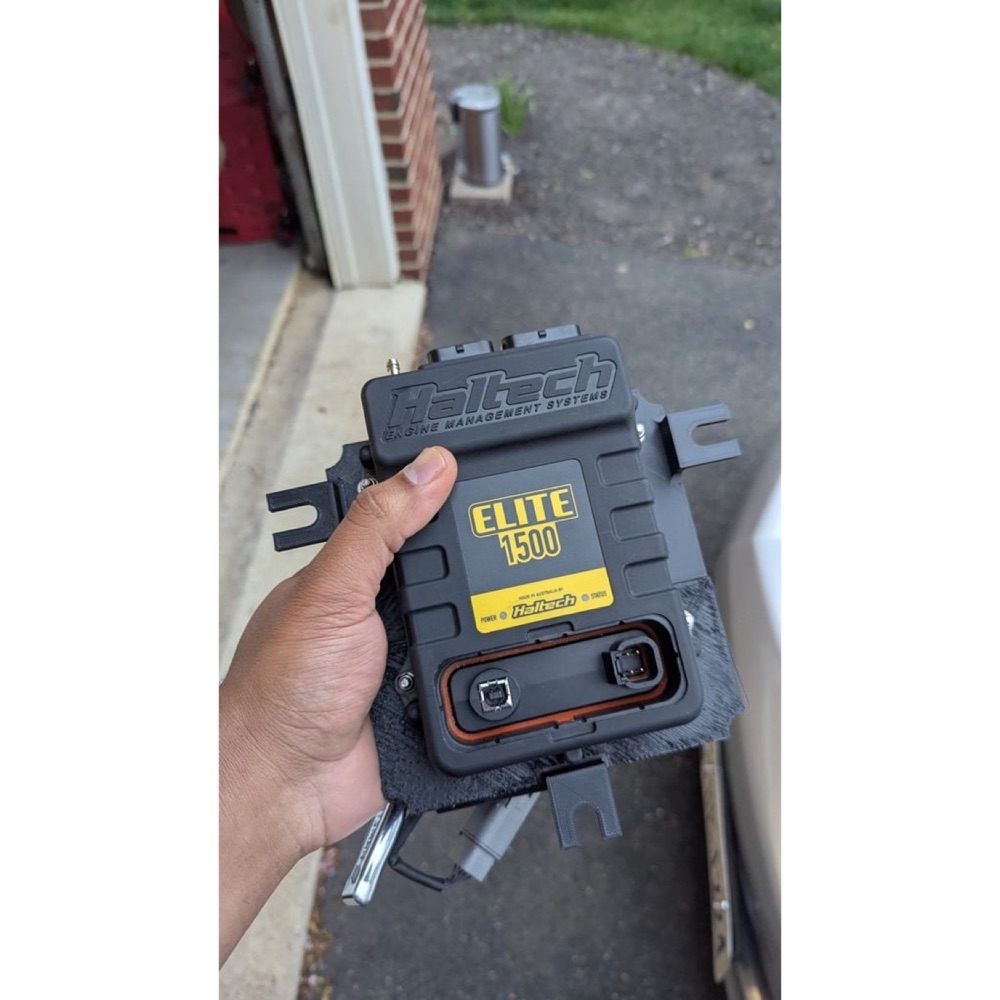 Honda Integra/Acura RSX (DC5) Haltech Elite ECU Montaj Braketi görsel 2