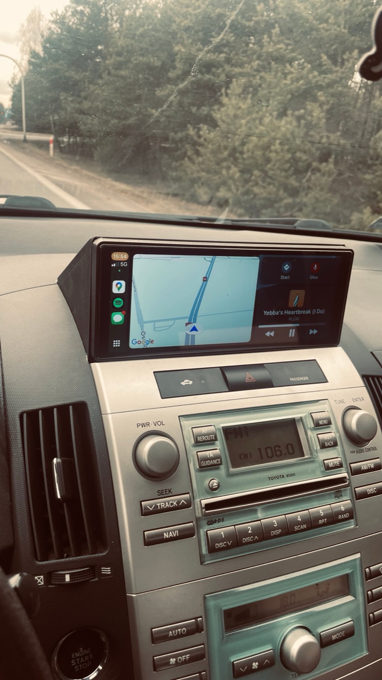 Navigasyon Üst Kapağı (Toyota Corolla Verso)