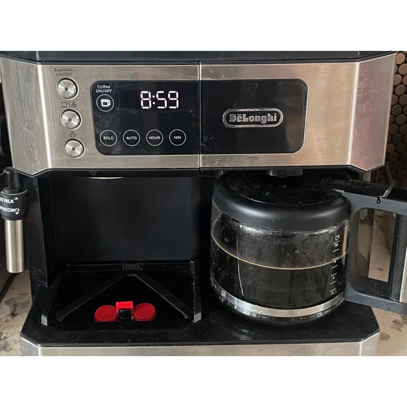 DeLonghi Kahve Makinesi Drip Tray Tamir Aparati görsel 3
