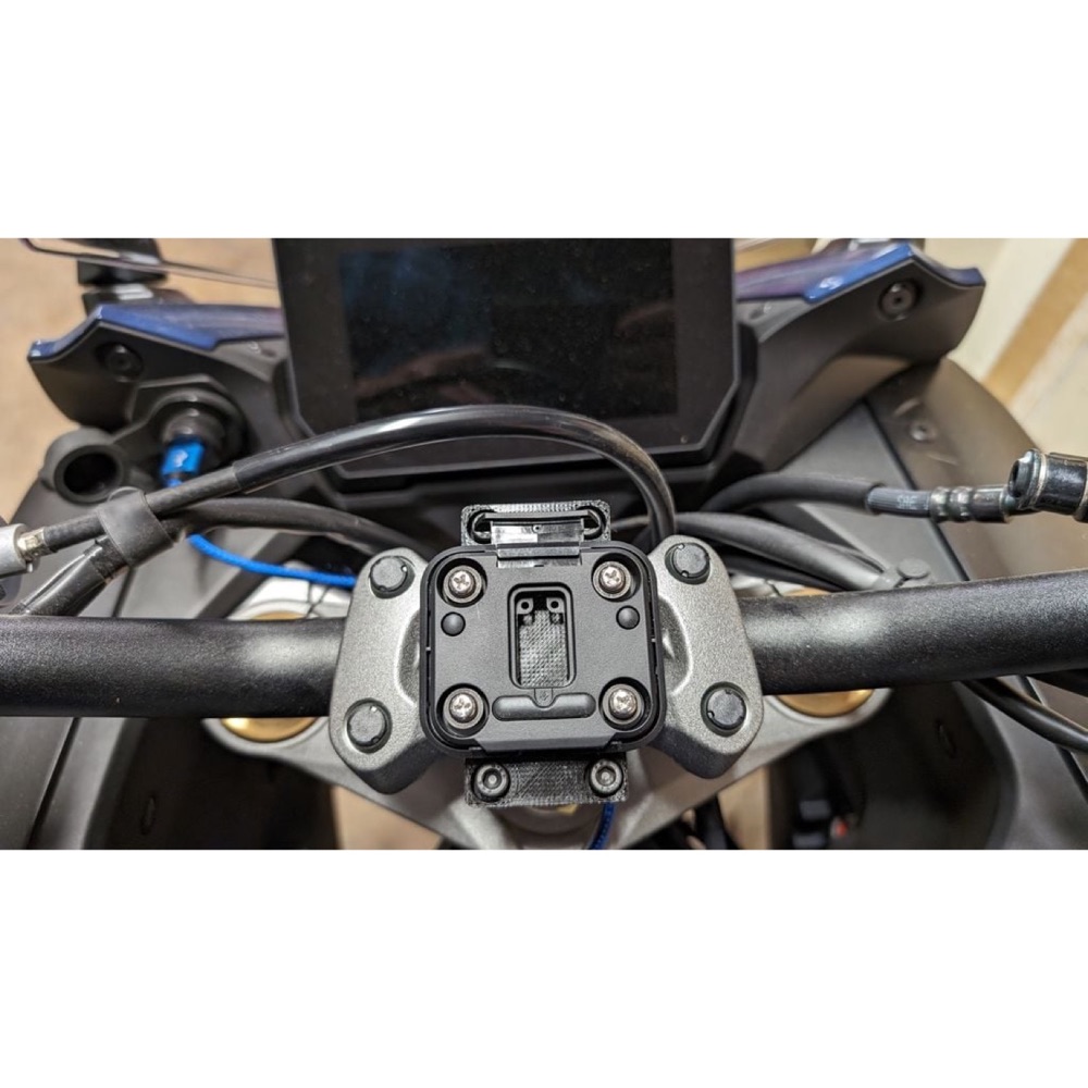 Suzuki GSX Gidon GPS Montaj Braketi (Zumo XT Uyumlu) görsel 3