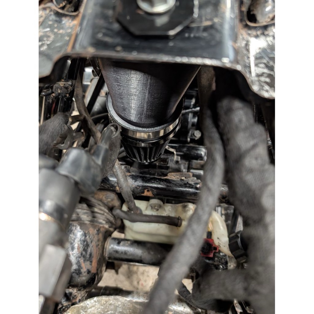 Honda Shadow VT750C Hava Kanalı Adaptörü görsel 2