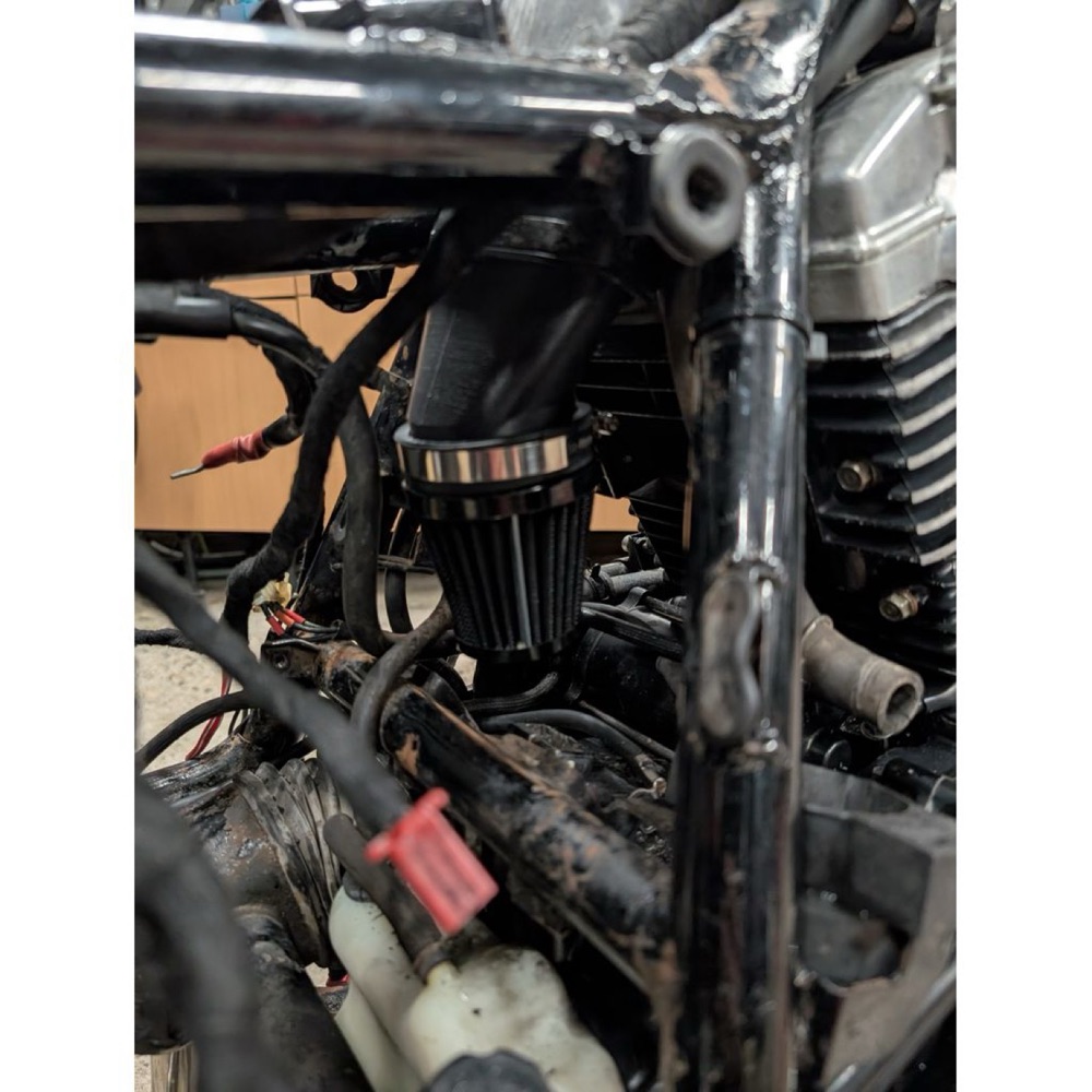 Honda Shadow VT750C Hava Kanalı Adaptörü görsel 4