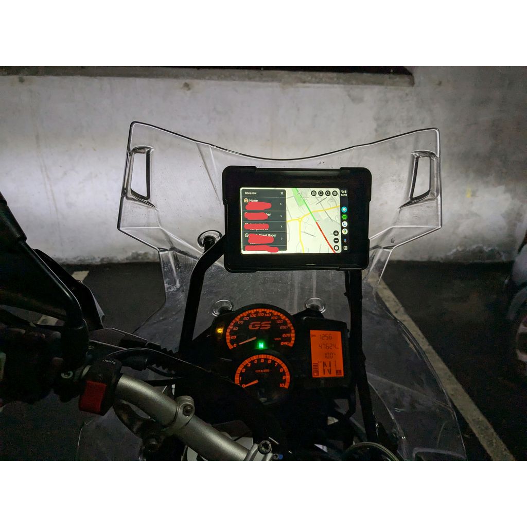 BMW Motorrad EKIY MTC-16 Navigasyon Tutucu Adaptörü görsel 3