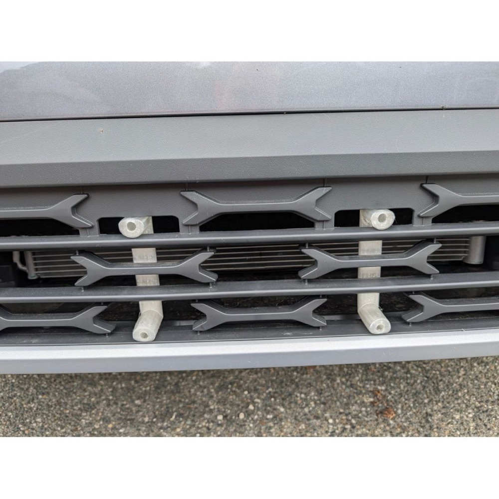 VW Atlas Ön Tampon Plakasız Plaka Bağlantı Kitleri görsel 4