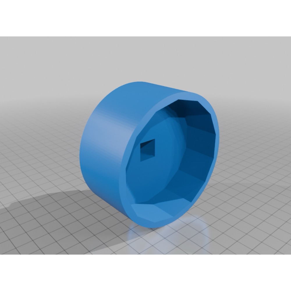 Yağ Kapağı Sökme Adaptörü 74mm/14 Diş → 1/2" Lokma (BMW N47 Uyumlu) görsel 3