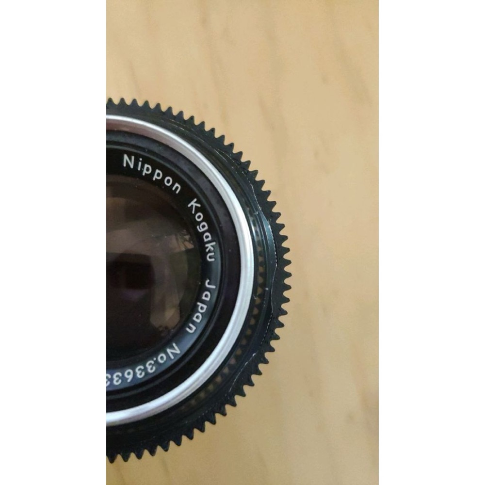 Nikon NIKKOR-S Auto 50 mm f/1.4 (6 Yapraklı Sürüm) için Odak Dişli Halkası (Follow Focus) görsel 2